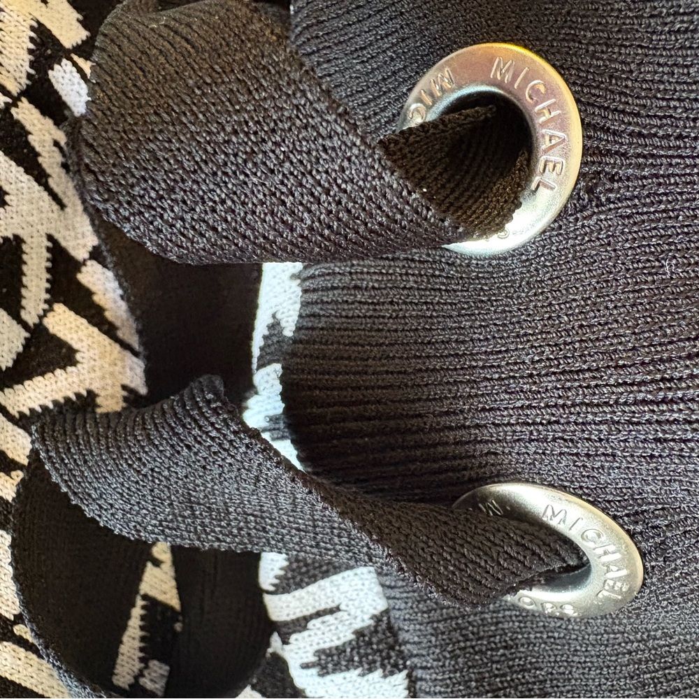 Michael Kors Kids Monogram Black and White Joggers medium ir large are available - Picture 7 of 10